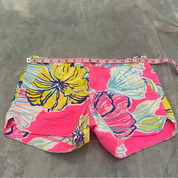 Lilly Pulitzer Adie Swept By the Tides Floral Print Short/Multicolor 21697 - Picture 6 of 10